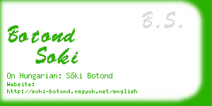 botond soki business card
